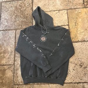 Urban Outfitters grey astrology hoodie